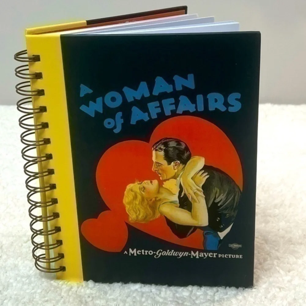 ☀️2/$14☀️Potter “A Woman of Affairs” Lined Journal Notebook